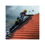 Tubesca comabi - echelle de couvreur de 1. 73m de longueur : �chelle avec crochets de toit. - evoklip ...