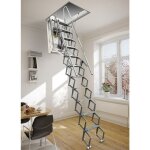 Echelle escamotable lectrique - trappe de 120x60cm - aci - the325g / 120x60