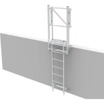 Echelle fixe 7 barreaux - hauteur de btiment de 1, 77  2, 05m - ec - fmpp - 190