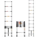 chelle pliante de 3, 2 mtres, 10, 5 pieds, chelle de grenier rtractable multifonctionnelle, chelle ...