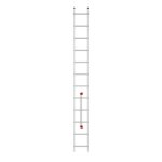Echelle simple 12 �chelons 3, 4m / 4, 3m en alu professionnelle hailo profistep uno