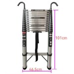 �chelle t�lescopique accessoires �chelle �chelle pliante �chelle de poteau �chelle polyvalente 16. 5ft ...