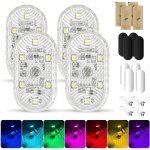 clairage intrieur rvb 4 pices, clairage intrieur sans fil, clairage d'ambiance intrieur, clairage ...