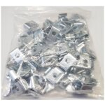 Eclisse universelle (sachet de 100)  boulonner pour chemin de cables fil bfr finition ez gewiss