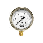 Manomètre inox bain glycérine Ø63 mâle 8 - 13 radial 25 bars Manomètre inox bain glycérine Ø63 mâle 8 - 13 radial 25 bars