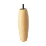 Pied de lit olive - diam�tre 50 mm - hauteur 150 mm