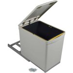 Bac de tri s�lectif pour fixation inf�rieure et extraction manuelle dans module de cuisine 1 x 16 litres ...