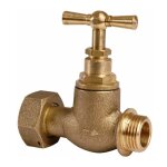 Robinet d'arr�t apr�s compteur d'eau avec t�te potence watts industries