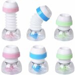 �conomiseur d'eau filtre pulv�risateur, 6 pi�ces t�te embout � �conomie d'eau, t�te robinet mobile 360 ...