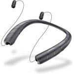 �couteurs et haut - parleur bluetooth 2 en 1 ? collier portatif avec �couteurs r�tractables, son st�r�o ...