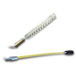 Ecouvillon nylon condenseur lot de 10 avec 1 tringle flexible 48 cm � 12 mm raccord laiton taraud� m6 ...