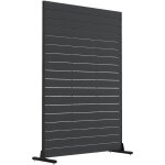 �cran de confidentialit� ext�rieur - outsunny - panneau d�coratif autoportant - s�paration de jardin ...