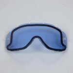 �cran double bleu pour masque lunette cross smith piston moto