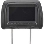 �cran de moniteur universel pour appui - t�te de voiture 7 pouces pour si�ge arri�re noir