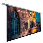 Ecran de projection motoris� encastrable 1, 80 x 1, 01m - format 16:9 - wi - fi