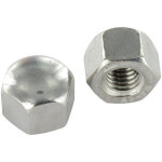 Ecrou borgne hexagonal bas inox a2 m5 - 10 pi�ces