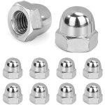 �crou borgne m10 hexagonal ecrou borgne en acier inoxydable �crous borgne pour vis boulons filet�s tiges ...