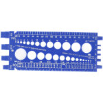 �crou boulon jauge de filetage v�rificateur m3 � m22 m�trique et 4 3 / 4 tailles imp�riales identifiant ...