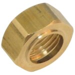Altech - ecrou collet battu en laiton - 15 x 21 - pour tube 12 mm - sachet de 10 pi�ces