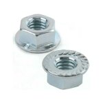 Ecrou lisse avec embase pour guide tron�onneuse � 8 mm par 10