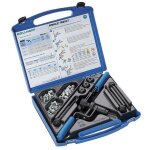 �crous et pince � sertir m2007 1 pince m2007 tiges et enclumes �6. 8 et 10mm + 100 �crous molet�s t�te ...