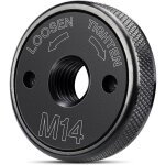 �crou de serrage rapide sds clic m14, pour toutes les meuleuses d'angle aeg, black & decker, dewalt, ...