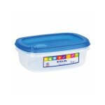 Boite rectang. 0. 5l naturel couv. turqu. eda 10113 na / ba. tu