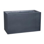 Eda - muret volcania rectangle 99, 5 x 39, 5 x 60 cm - 116 l - gris anthracite