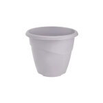 Eda - pot de fleur marina �18x15, 3cm non per�� - 2l - gris b�ton