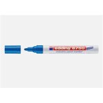 Edding 4 - 750003 marqueur n�3 peinture bleu - pointe de 2 � 4mm - compatible sur verre, m�tal, plastique, ...