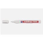 Edding 4 - 750049 marqueur n�49 peinture blanc - pointe de 2 � 4mm - compatible sur verre, m�tal, plastique, ...