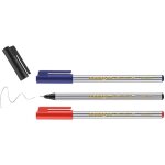 4 - 89 - 3 - 1999 stylo feutre fin noir, rouge, bleu 0. 3 mm 3 pc(s) q156903 - edding
