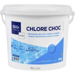 Edg - chlore choc piscine - spcial eau verte - action rapide - granuls - seau 5kg - gamme traitement ...