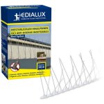 Edialux pic anti pigeon en acier inoxydable 165 cm x 11 cm - protection oiseaux pour balcon goutti�res ...
