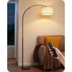 Edishine lampadaire à arc, hauteur et orientation réglables, télécommande & contrôle pédale, ampoule ... Edishine lampadaire à arc, hauteur et orientation réglables, télécommande & contrôle pédale, ampoule ...