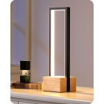 Edishine lampe de chevet lampe de table led dimmable contr�le tactile 3 temp�ratures de couleur h34 cm ...