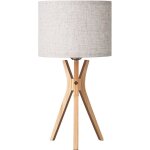 Edishine lampe de chevet � tr�pied avec abat - jour lampe de table moderne h46 cm ampoule e27 led 2700k ...