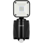 Edishine projecteur led extrieur ip44 tanche, dtecteur de mouvement pir  pile, dtection 8m, lampe ...