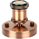 Edison douille de lampe e27 vintage adaptateur lumi�re socket r�tro lustre sans fil en c�ramique � l'int�rieur ...