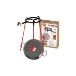 Edm - ensemble de poêles à paella polies de 38 cm avec trépied et brûleur à gaz de 300 mm. vaello Edm - ensemble de poêles à paella polies de 38 cm avec trépied et brûleur à gaz de 300 mm. vaello