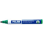 Edm - pack de 12 feutres verts permanents pointe ronde milan