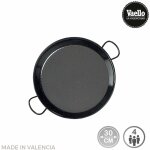 Edm - poêle à paella traditionnelle en acier émaillé ø30cm (4 personnes). vaello Edm - poêle à paella traditionnelle en acier émaillé ø30cm (4 personnes). vaello