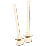 Edm - serrure de volet roulant pr09 , ø 8 x ø 25 x 120 mm, en acier blanc (2 unités, vis incluses) Edm - serrure de volet roulant pr09 , ø 8 x ø 25 x 120 mm, en acier blanc (2 unités, vis incluses)