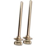 Edm - serrure de volet roulant pr09 Ø8xØ25x120 mm en acier chromé (2 unités, vis incluses) Edm - serrure de volet roulant pr09 Ø8xØ25x120 mm en acier chromé (2 unités, vis incluses)