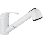 Edouard rousseau - mitigeur �vier bago - douchette extractible 2 jets - blanc