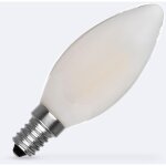 Efectoled - ampoule led e14 4w 400 lm c35 vela glass no flicker 4000k blanc neutre