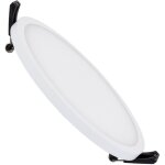 Efectoled - dalle led 30w ronde high lumen coupe � 205mm 4000k blanc neutre