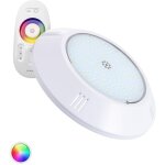 Efectoled - spot led piscine en saillie rgbw submersible 12v dc ip68 20w rgbw Efectoled - spot led piscine en saillie rgbw submersible 12v dc ip68 20w rgbw