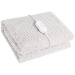 Effe - couverture chauffante couverture chauffante lit simple 80x150 cm chauffe - lit e'lectrique 1 x ...