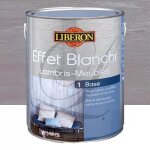 Effet blanchi lambris - meubles lib�ron mine de plomb 1 l